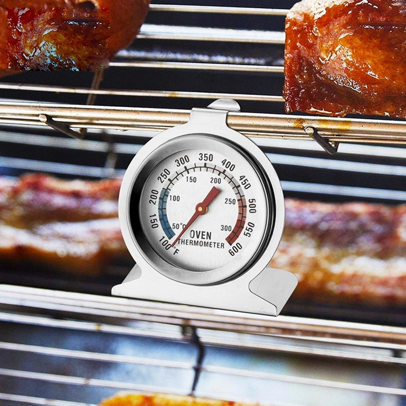 

Stainless Steel Food Meat Temperature Classic Stand Up Dial Oven Thermometer Gauge Gage Cooker Thermometer