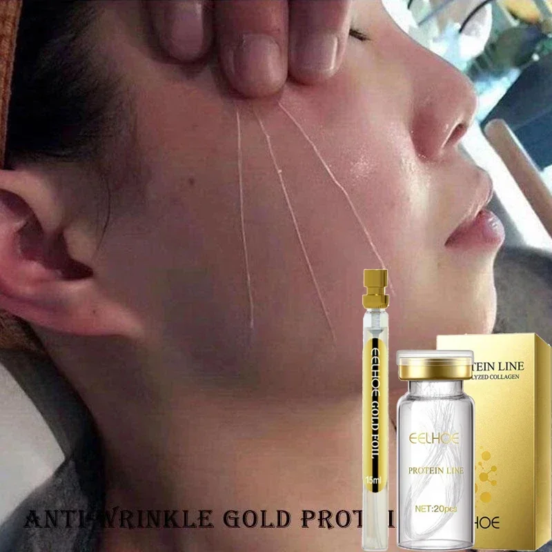 

Collagen Thread Instant Lifting Wrinkle Remover Soluble Protein Threads Serum Set Absorbable Face Filler Anti-aging Skin Care