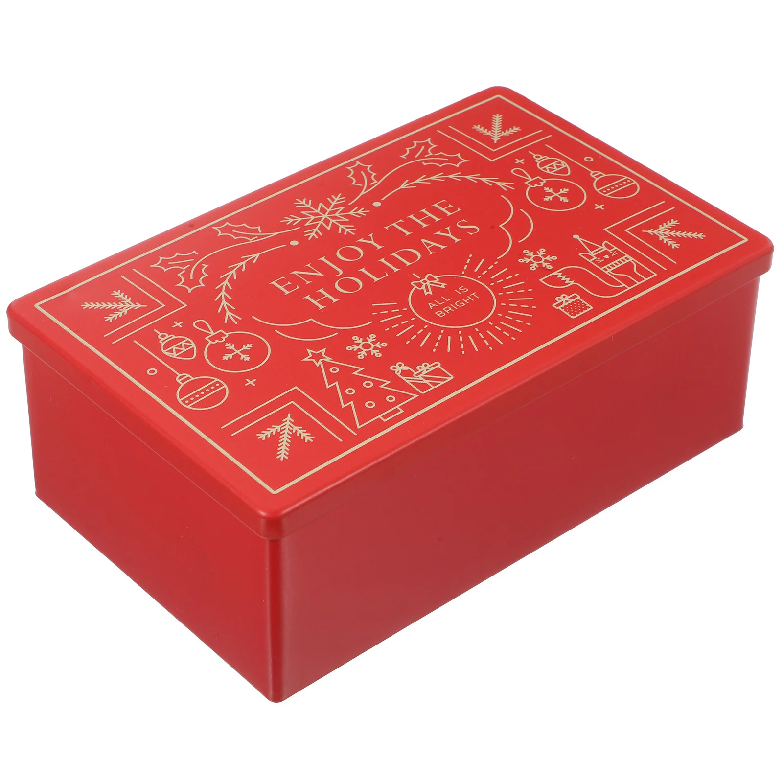 Christmas Themed Gift Storage Case Empty Tinplate Box Holiday Chocolate Storage Box Cookie Tin Christmas Tinplate Box for Party
Christmas Themed Gift Storage Case Empty Tinplate Box Holiday Chocolate Storage Box Cookie Tin Christmas Tinplate Box for Party
