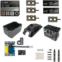 BL1890 Battery Case Box PCB Charging Protection Board Shell For 18V Li-ion Battery Indicator
BL1890 Battery Case Box PCB Charging Protection Board Shell For 18V Li-ion Battery Indicator