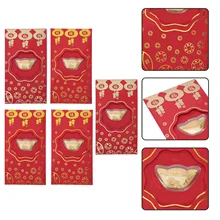 5Pcs Chinese Traditional Red Pockets Ceremony Packets 2022 Red Packets (Assorted Style)
5Pcs Chinese Traditional Red Pockets Ceremony Packets 2022 Red Packets (Assorted Style)