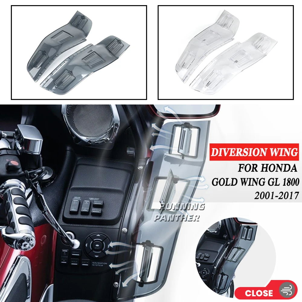 Для Honda Goldwing Gold Wing GL 1800 GL1800 F6B 2001-2017, мотоциклетные боковые спойлеры, защитный кожух дракона, вентиляционный дефлектор
Для Honda Goldwing Gold Wing GL 1800 GL1800 F6B 2001-2017, мотоциклетные боковые спойлеры, защитный кожух дракона, вентиляционный дефлектор