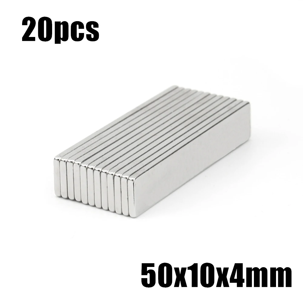20pcs 50x10x4mm Super Powerful Strong Rare Earth Block NdFeB Magnet Neodymium N35 Magnets 50*10*4mm
20pcs 50x10x4mm Super Powerful Strong Rare Earth Block NdFeB Magnet Neodymium N35 Magnets 50*10*4mm