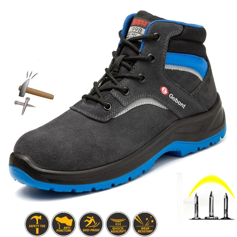 Work Boots Safety Shoes Indestructible Men Steel Toe Shoes Puncture Proof Men's Hiking Shoes Work Shoes Adult Zapatos De Hombre
Work Boots Safety Shoes Indestructible Men Steel Toe Shoes Puncture Proof Men's Hiking Shoes Work Shoes Adult Zapatos De Hombre