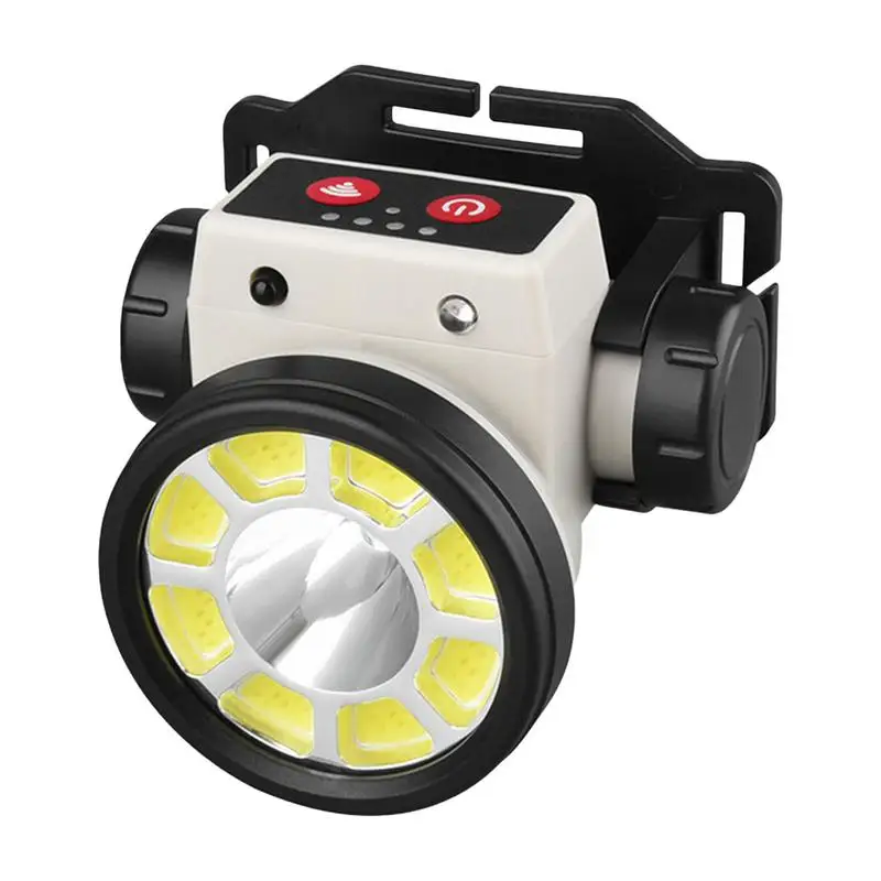Rechargeable Headlamp Motion Sensor Magnetic LED Headlight Wide Beam Ultra Bright Adjustable Head Lamp LED Flashlight With 4
Rechargeable Headlamp Motion Sensor Magnetic LED Headlight Wide Beam Ultra Bright Adjustable Head Lamp LED Flashlight With 4