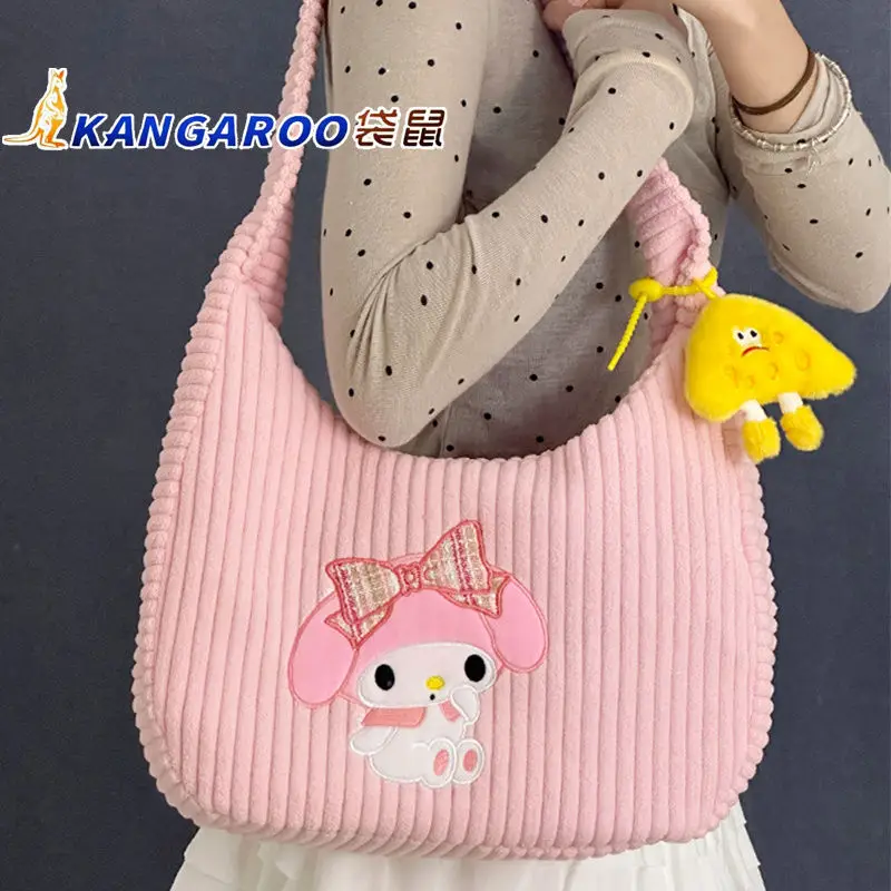 Hello Kitty Cinnamoroll Anime Kawaii Sanrio Ins Tote Bag Cute Kuromi Cartoon Plush Shoulder Handbag Fashion Gifts for Girls
Hello Kitty Cinnamoroll Anime Kawaii Sanrio Ins Tote Bag Cute Kuromi Cartoon Plush Shoulder Handbag Fashion Gifts for Girls