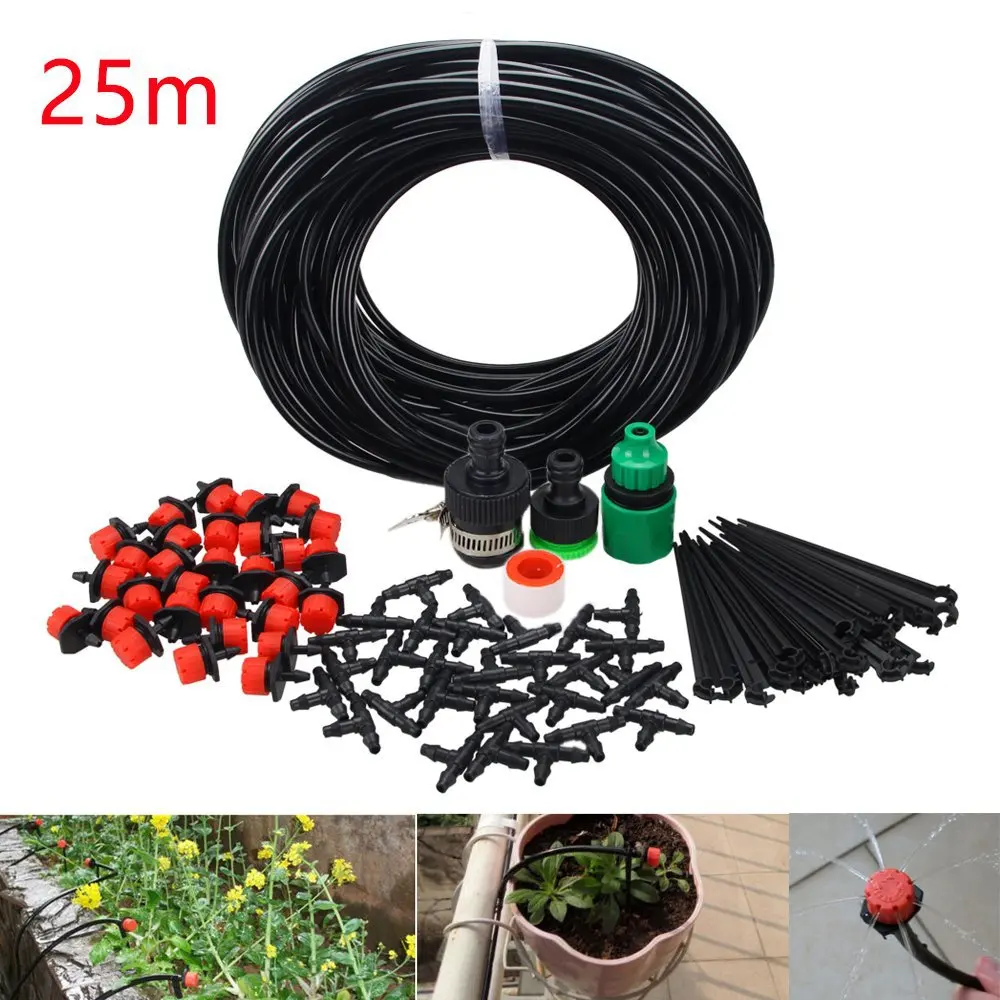 Irrigation System Garden Tools Drip Watering Kits Automatic Watering Hose With Adjustable Convenient Installtion Saveing Water
Irrigation System Garden Tools Drip Watering Kits Automatic Watering Hose With Adjustable Convenient Installtion Saveing Water