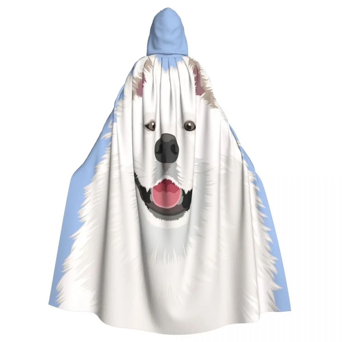 Adult Cloak Cape Hooded Samoyed The Buddy Dog Medieval Costume Witch Wicca Vampire Carnival Party
Adult Cloak Cape Hooded Samoyed The Buddy Dog Medieval Costume Witch Wicca Vampire Carnival Party