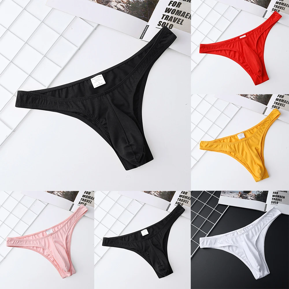 Men's Cotton Briefs T-Back Thong Underwear Low Rise Comfy Ultra-thin Bikini G-String Underpants T-Back G-String Panties
Men's Cotton Briefs T-Back Thong Underwear Low Rise Comfy Ultra-thin Bikini G-String Underpants T-Back G-String Panties