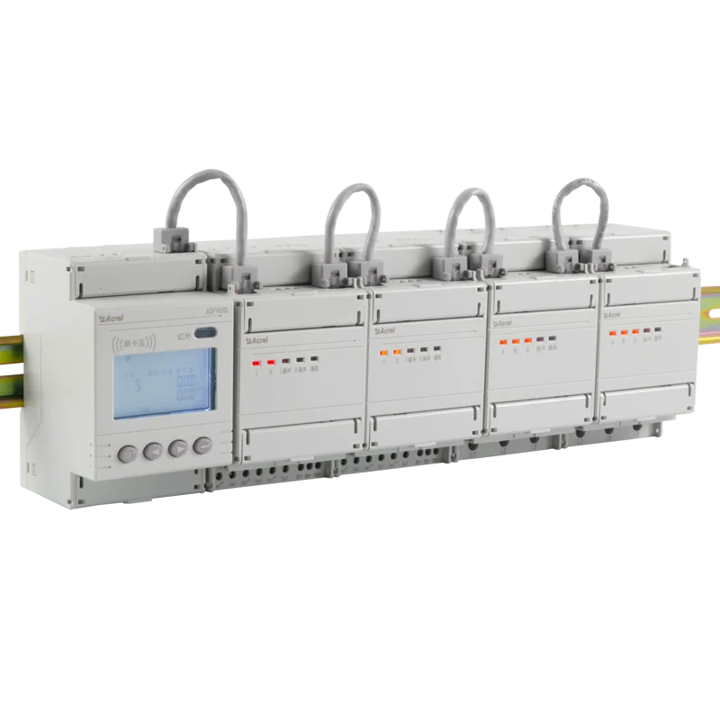 

ADF400L многоконтурный счетчик энергии до 36 цепей 1-фазный или 12-фазный 3-фазный предоплаченный счетчик электроэнергии монитор