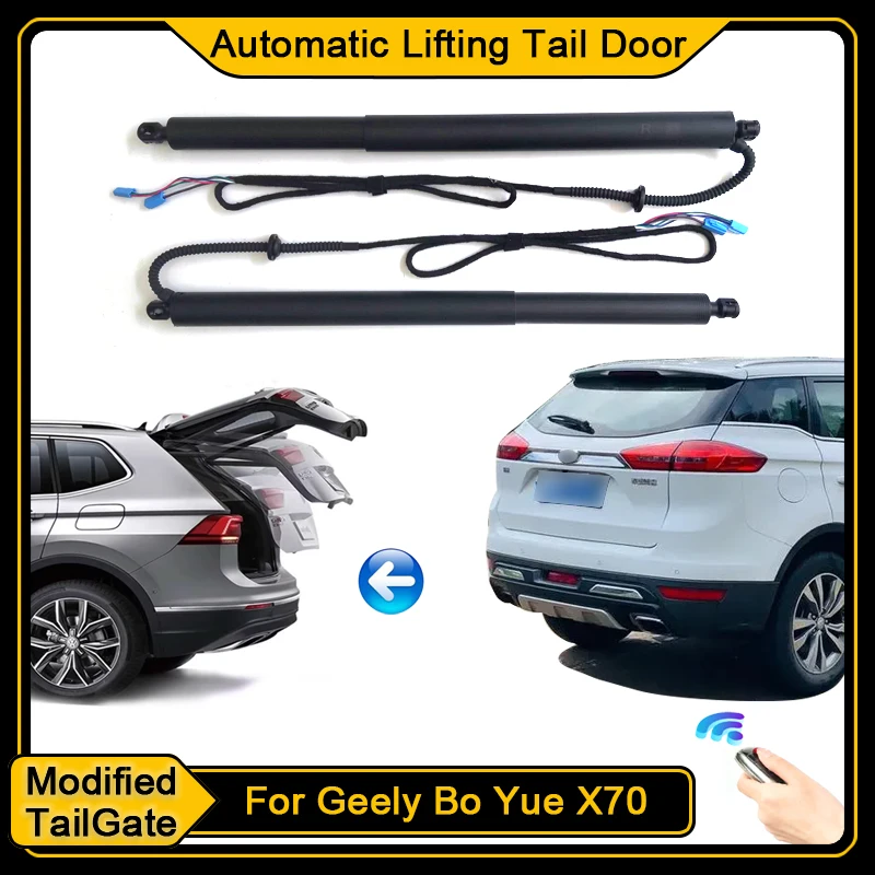 For Geely Bo Yue X70 2016~2024 Car Electric Tailgate Tail Gate Strut Vehicle Power Rear Door Lift System Kit for Trunk 
For Geely Bo Yue X70 2016~2024 Car Electric Tailgate Tail Gate Strut Vehicle Power Rear Door Lift System Kit for Trunk