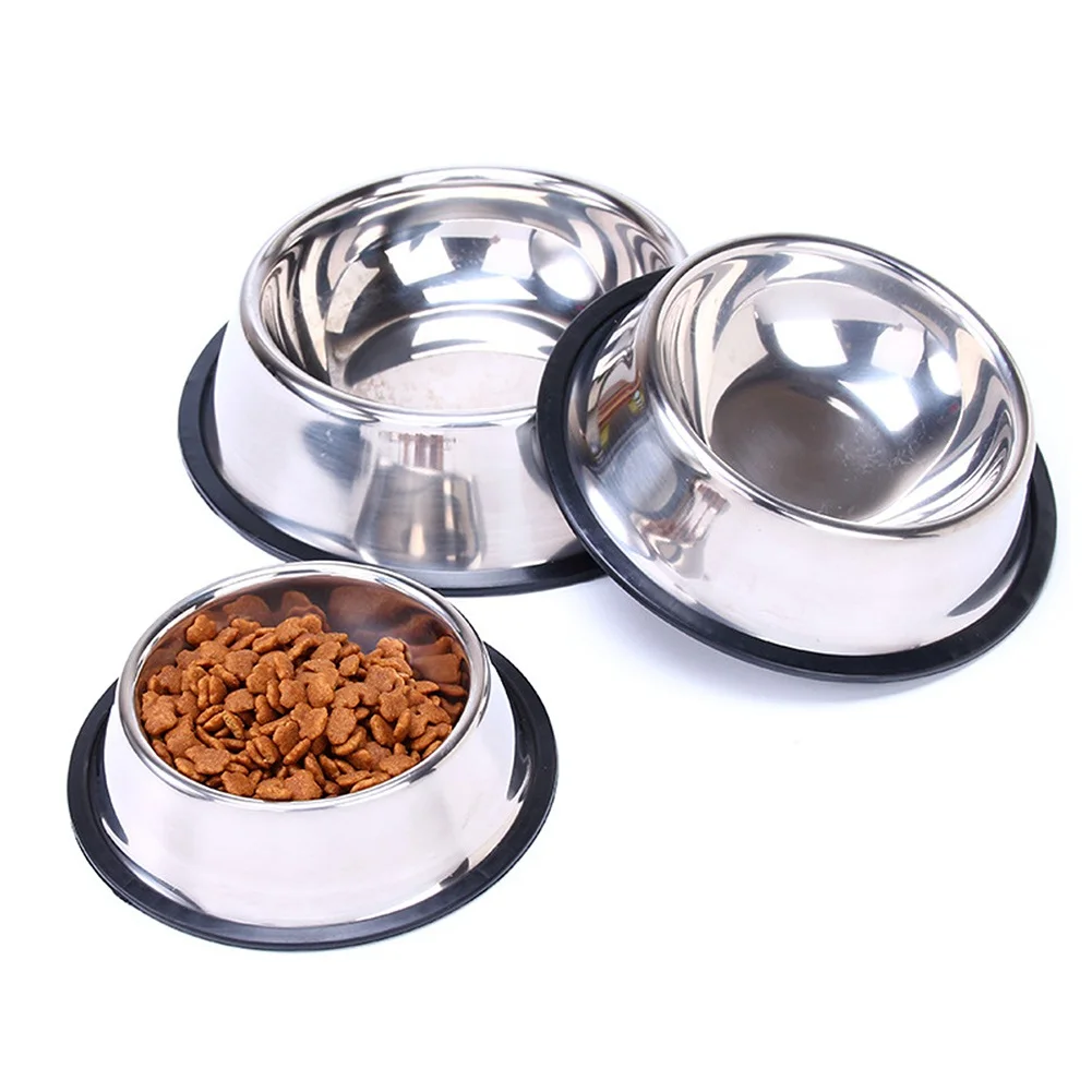 Stainless Steel Pet Dog Bowls Food Water Feeder Pet Drinking Dish Tableware Non-slip Cat Puppy Feeding Bowls Small Dog Supplies
Stainless Steel Pet Dog Bowls Food Water Feeder Pet Drinking Dish Tableware Non-slip Cat Puppy Feeding Bowls Small Dog Supplies