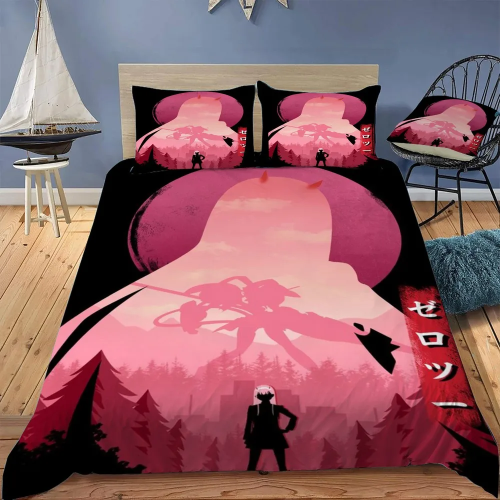 Комплект постельного белья Dear in the FRANXX, модный детский, одинарный, двойной, Королевский размер, простыня, пододеяльник, наволочка, кровать, домашний текстиль
Комплект постельного белья Dear in the FRANXX, модный детский, одинарный, двойной, Королевский размер, простыня, пододеяльник, наволочка, кровать, домашний текстиль