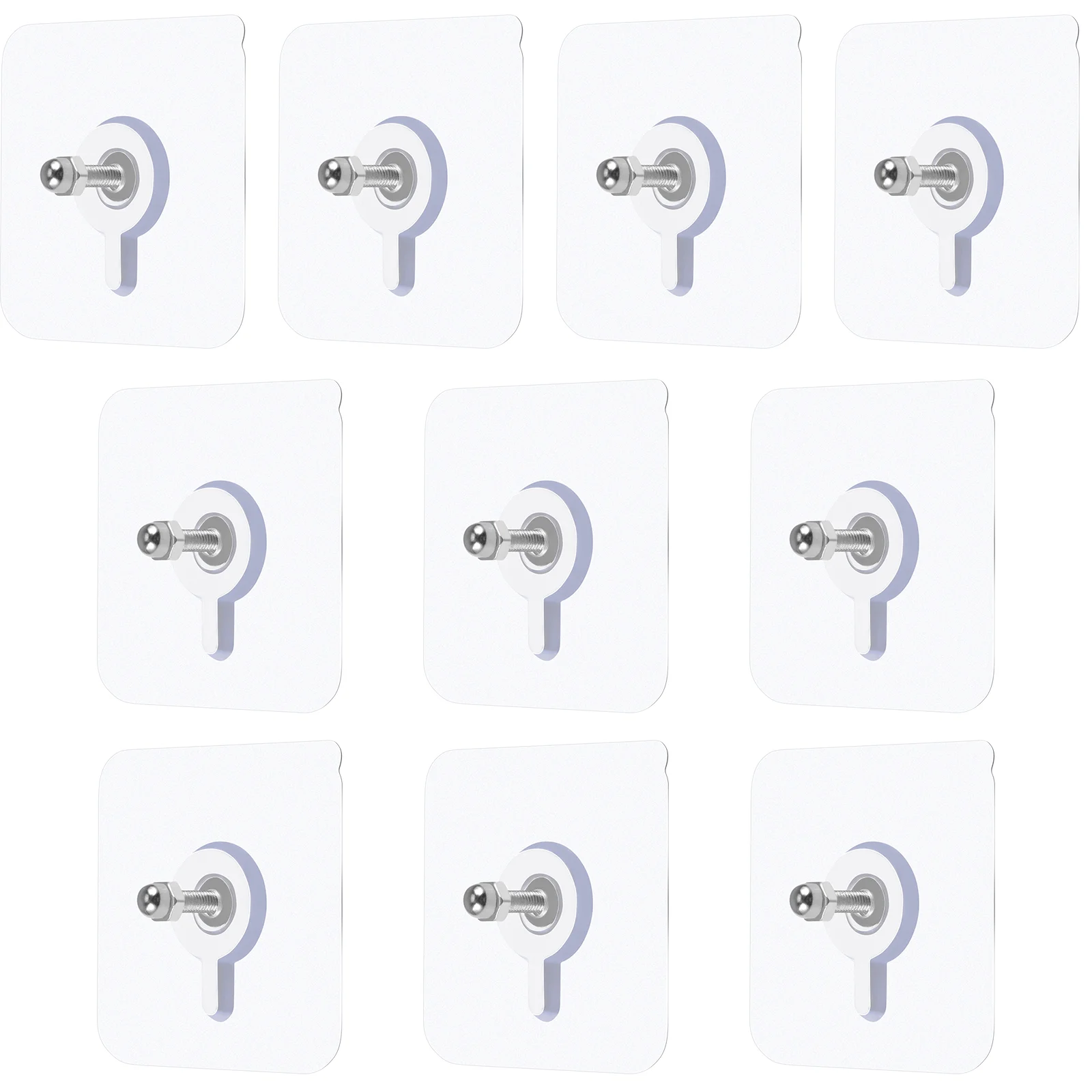 10pcs Self Adhesive Nails Hooks Clear Seamless Nails Wall Hooks Towel Coat Screw Hook Clothes Hanging Rack Hanger for Kitchen
10pcs Self Adhesive Nails Hooks Clear Seamless Nails Wall Hooks Towel Coat Screw Hook Clothes Hanging Rack Hanger for Kitchen