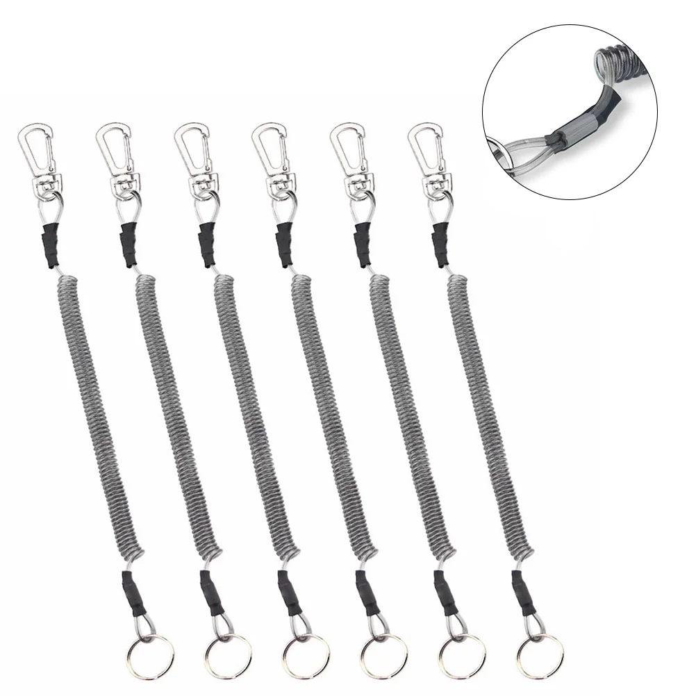 6Pcs Fishing Coiled Lanyard Fishing Rope Elastic Fishing Tool for Women Men
6Pcs Fishing Coiled Lanyard Fishing Rope Elastic Fishing Tool for Women Men