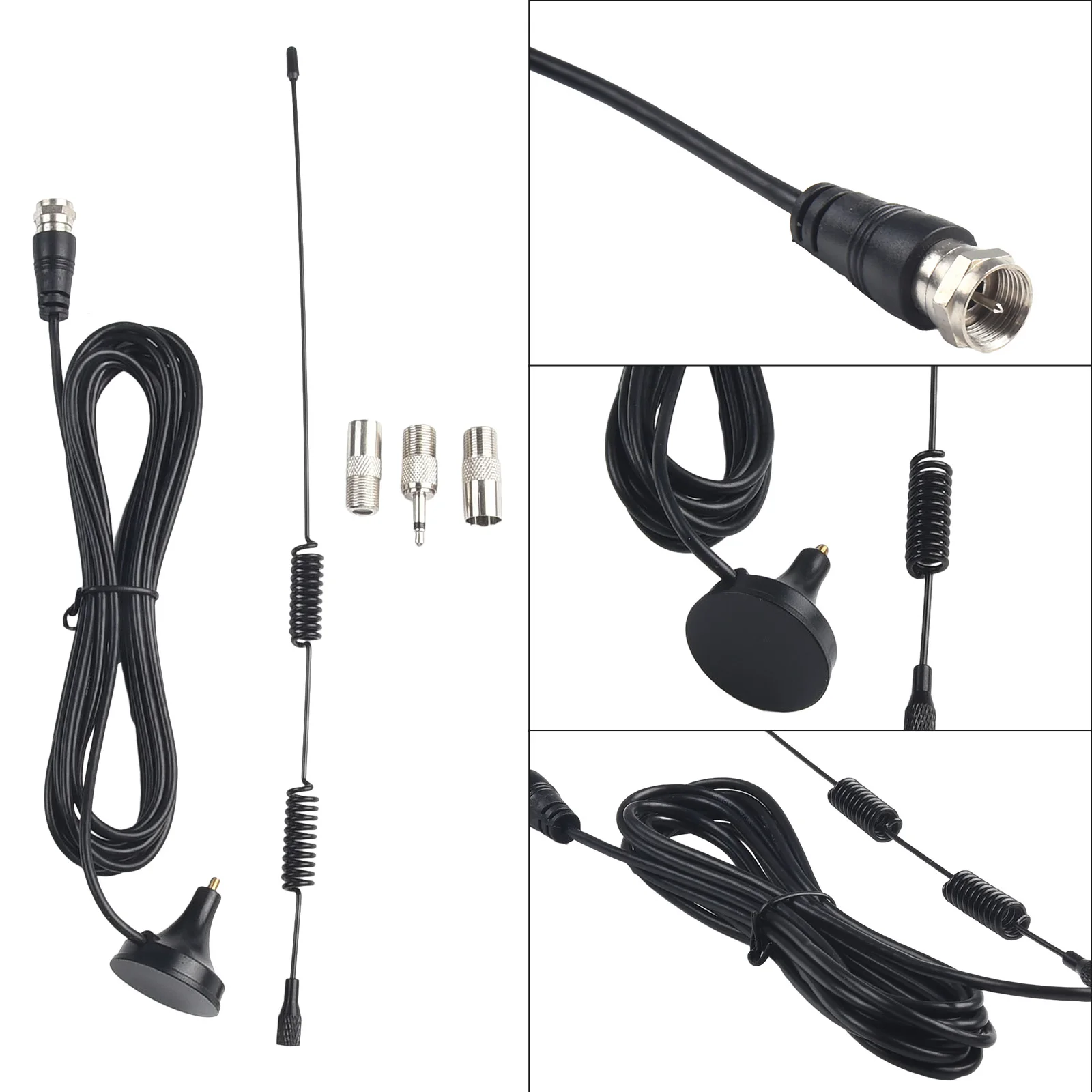 Improve AM Radio Reception with Indoor FM Radio Antenna, Magnetic Base Mount, Compatible with Home Theater Receivers
Improve AM Radio Reception with Indoor FM Radio Antenna, Magnetic Base Mount, Compatible with Home Theater Receivers