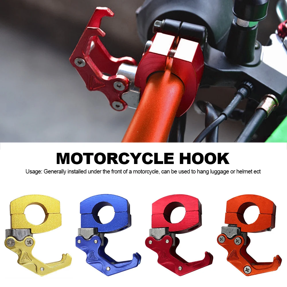 Motorcycle Handlebar Storage Hook Scooter Luggage Bag Hanger Helmet Claw Hook Storage Bag Holder Aluminum Alloy Easy to Install
Motorcycle Handlebar Storage Hook Scooter Luggage Bag Hanger Helmet Claw Hook Storage Bag Holder Aluminum Alloy Easy to Install