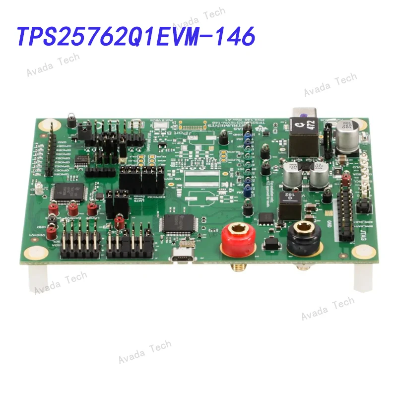 Avada Tech TPS25762Q1EVM-146, оценочный модуль зарядного устройства USB Type-C с одним портом
Avada Tech TPS25762Q1EVM-146, оценочный модуль зарядного устройства USB Type-C с одним портом