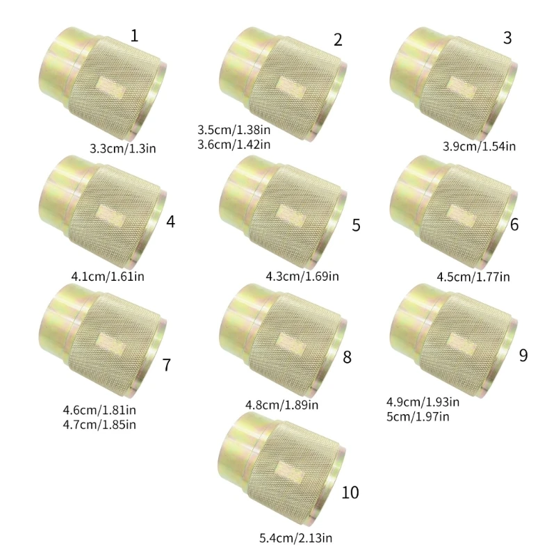 Motorbike Fork Seal Driver Split Design Universal Motorcycle Fork Seal Driver Tool Front Fork Oil Seal Driver 33-54mm
Motorbike Fork Seal Driver Split Design Universal Motorcycle Fork Seal Driver Tool Front Fork Oil Seal Driver 33-54mm