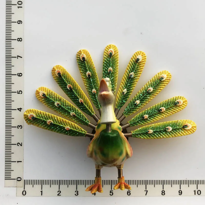 (Simulation Peacock)Fridge Magnet,Creative Travel Commemorate Crafts 3D Ornaments Magnetism PVC Material Refrigerator Stickers
(Simulation Peacock)Fridge Magnet,Creative Travel Commemorate Crafts 3D Ornaments Magnetism PVC Material Refrigerator Stickers