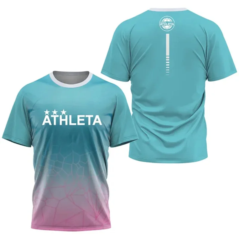 Fashion 3D Letter Print T Shirt For Men Outdoor Tennis Badminton Sportswear Casual O-neck Short Sleeve Tops Summer Loose Shirts
Fashion 3D Letter Print T Shirt For Men Outdoor Tennis Badminton Sportswear Casual O-neck Short Sleeve Tops Summer Loose Shirts