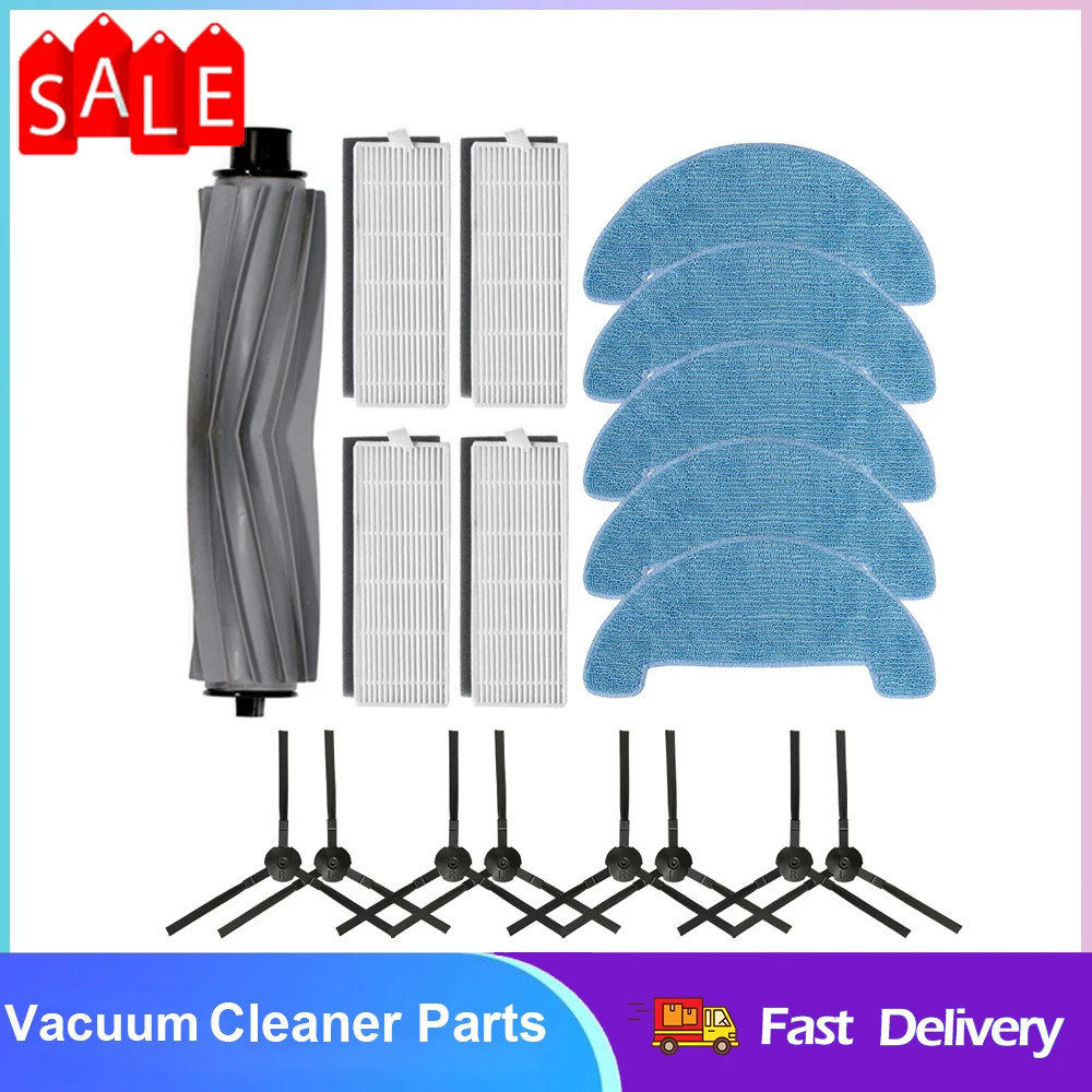 Vacuum Cleaner Side Brush Main Brush Mop Cloth Filter Set For DOMOOVA DRV80 Animal Robotic Vacuum Cleaner Cleaning Accessories
Vacuum Cleaner Side Brush Main Brush Mop Cloth Filter Set For DOMOOVA DRV80 Animal Robotic Vacuum Cleaner Cleaning Accessories