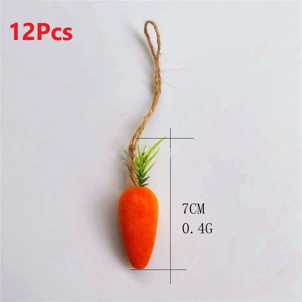 12Pcs Easter Carrots Hanging Ornaments Artificial Carrots Decorative Easter Party Supplies Decorations
12Pcs Easter Carrots Hanging Ornaments Artificial Carrots Decorative Easter Party Supplies Decorations