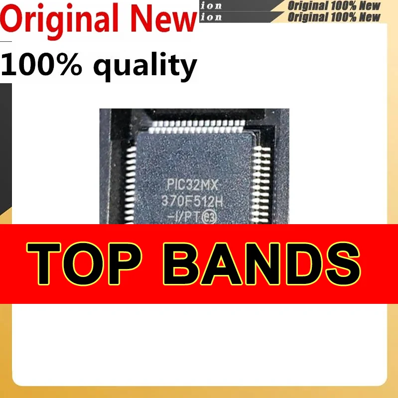 

NEW Original 3PCS/LOT PIC32MX370F512H-I/PT PIC32MX370F512 32MX370F512H TQFP-64 MStock NEW Original IC Chipset