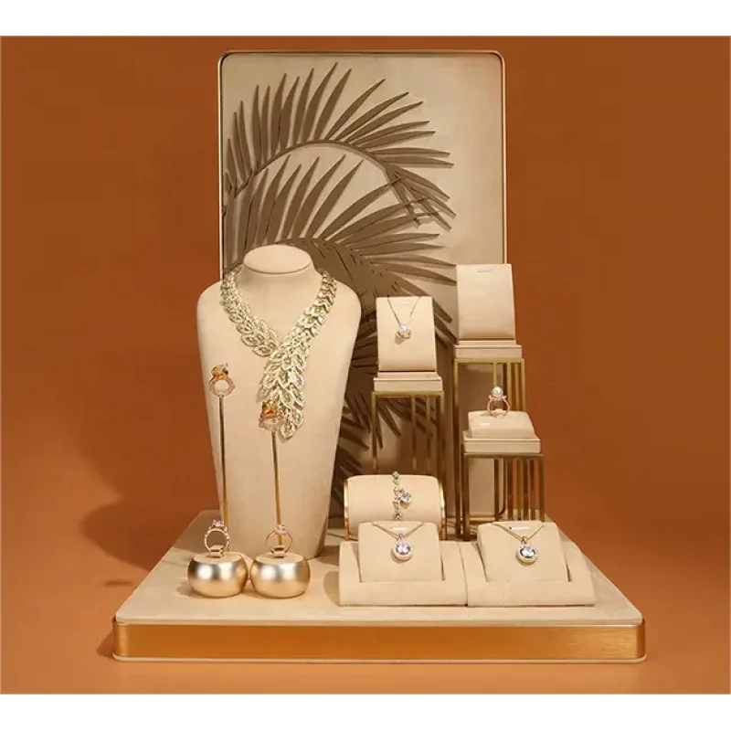 Custom. VANLOCY fashion jewelry display props suede jewelry display set ring pendant bracelet necklace metal display stand set
Custom. VANLOCY fashion jewelry display props suede jewelry display set ring pendant bracelet necklace metal display stand set