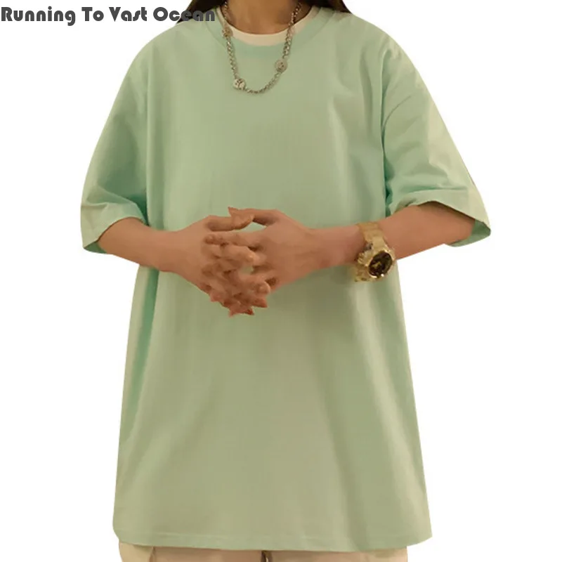 2024 New Summer Women T-shirt Loose Short Sleeved Glossy Board Solid Color Leisure Round Neck, Simple and Personalized Trend
2024 New Summer Women T-shirt Loose Short Sleeved Glossy Board Solid Color Leisure Round Neck, Simple and Personalized Trend