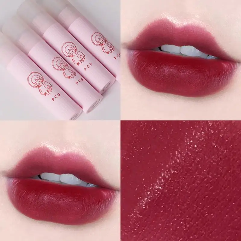 

Lip Tint Mud Waterproof 6 Colors Lip Glaze Cosmetics Liquid Lipstick Moisturizing Pink Lip Gloss Lips Makeup