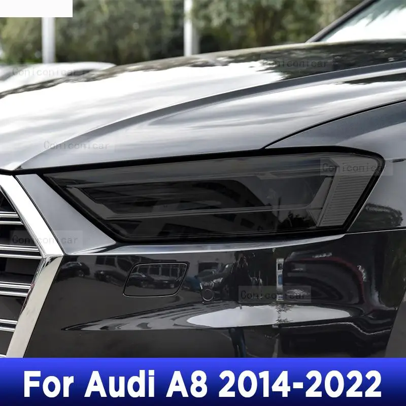 2 Pcs Car Headlight Protective Film Cover Self Healing Transparent Black TPU Sticker For Audi A8 D4 D5 2014-2020 Accessories
2 Pcs Car Headlight Protective Film Cover Self Healing Transparent Black TPU Sticker For Audi A8 D4 D5 2014-2020 Accessories