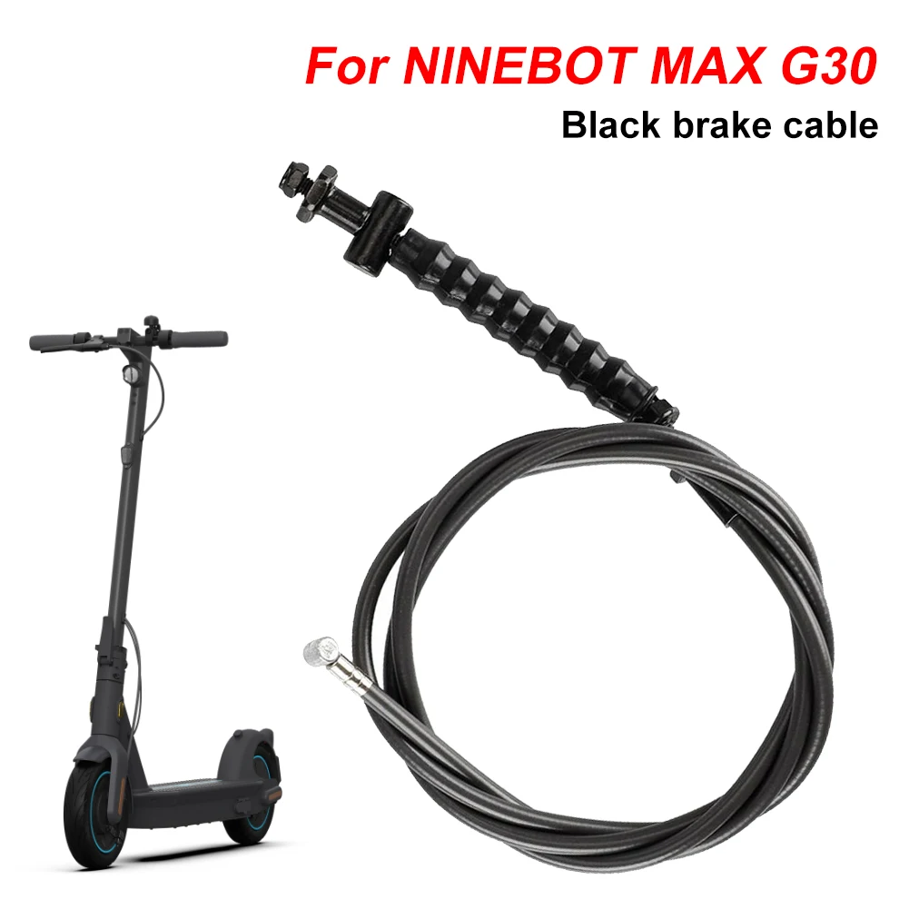 Electric Scooter Brake Line Front Wheel Brake Cable 130cm 1.5mm Diam Brake Line for Ninebot MAX G30 Electric Scooter Accessories
Electric Scooter Brake Line Front Wheel Brake Cable 130cm 1.5mm Diam Brake Line for Ninebot MAX G30 Electric Scooter Accessories