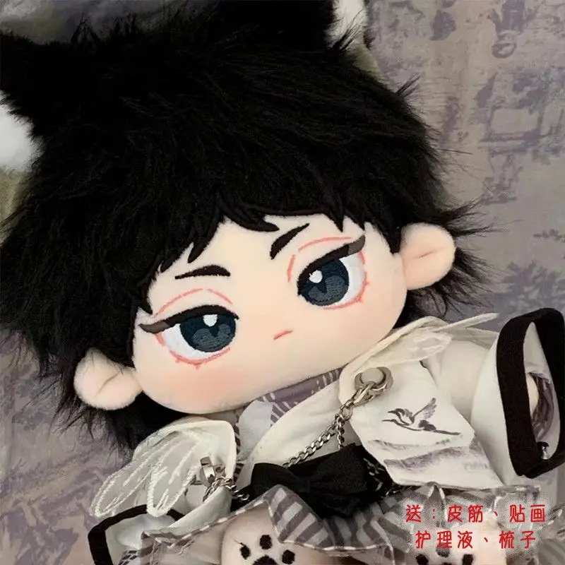 

Levi Cute 20cm Stuffed Plush Doll COS Anime Attack On Titan Cute Cotton Doll For Children Adults Cartoon Collectible Doll Toys