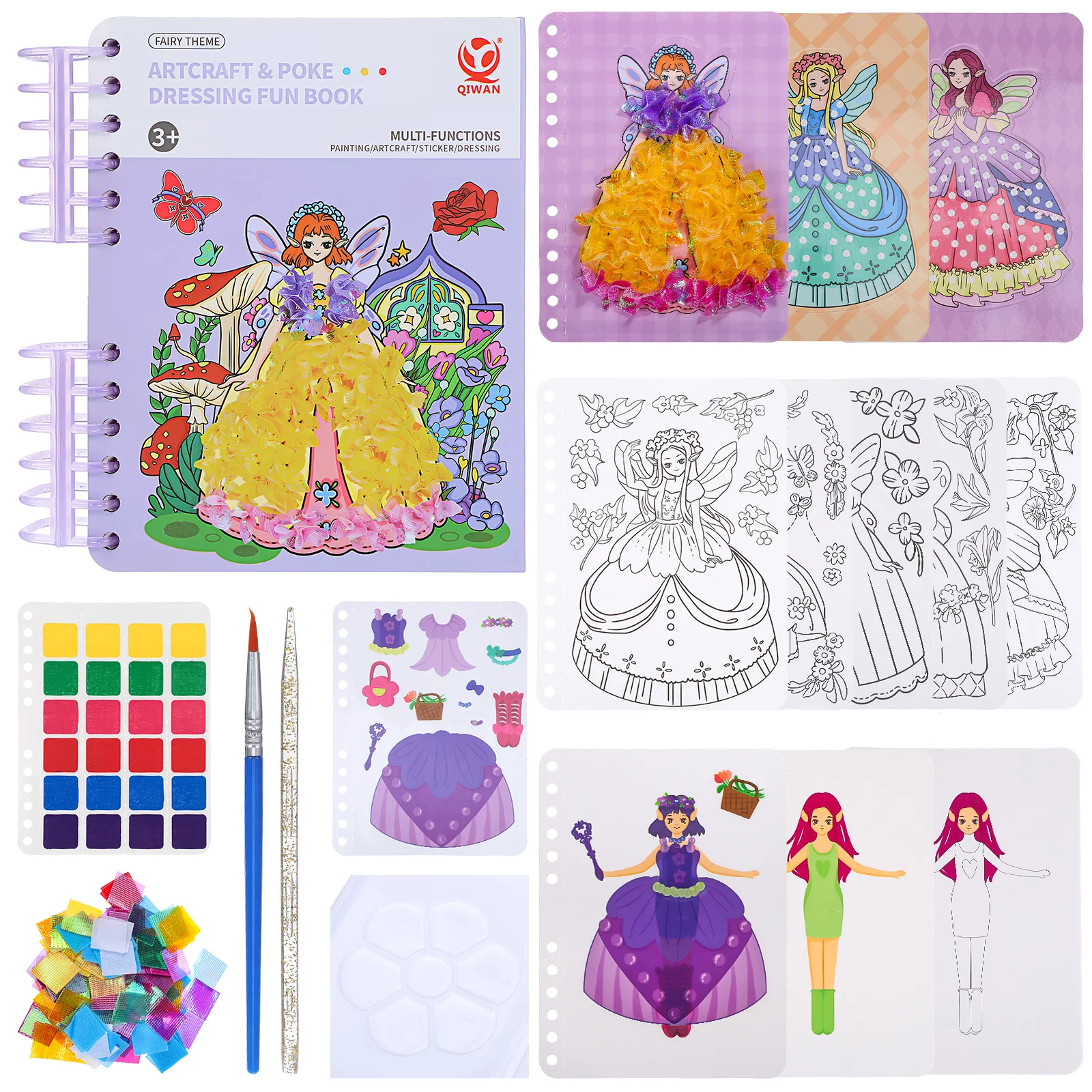 Набор для творчества для девочек, пазл для девочек с Проколом, Рисование для маленьких девочек
Набор для творчества для девочек, пазл для девочек с Проколом, Рисование для маленьких девочек