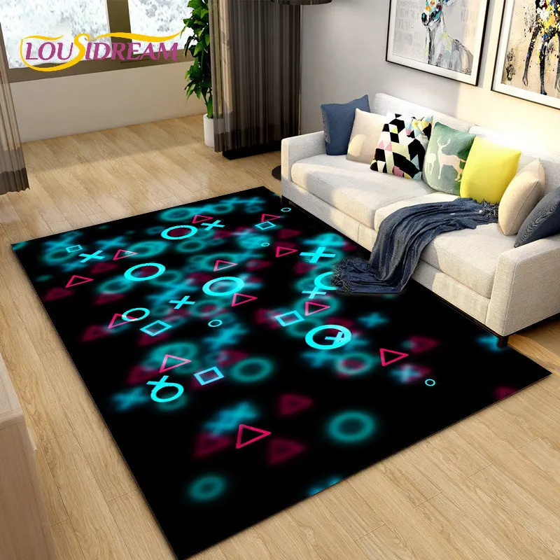 Cartoon Gamer Game Controller Area Rug Large,Carpets Rug for Living Bedroom Sofa Doormat Decoration,Kids Play Non-slip Floor Mat
Cartoon Gamer Game Controller Area Rug Large,Carpets Rug for Living Bedroom Sofa Doormat Decoration,Kids Play Non-slip Floor Mat