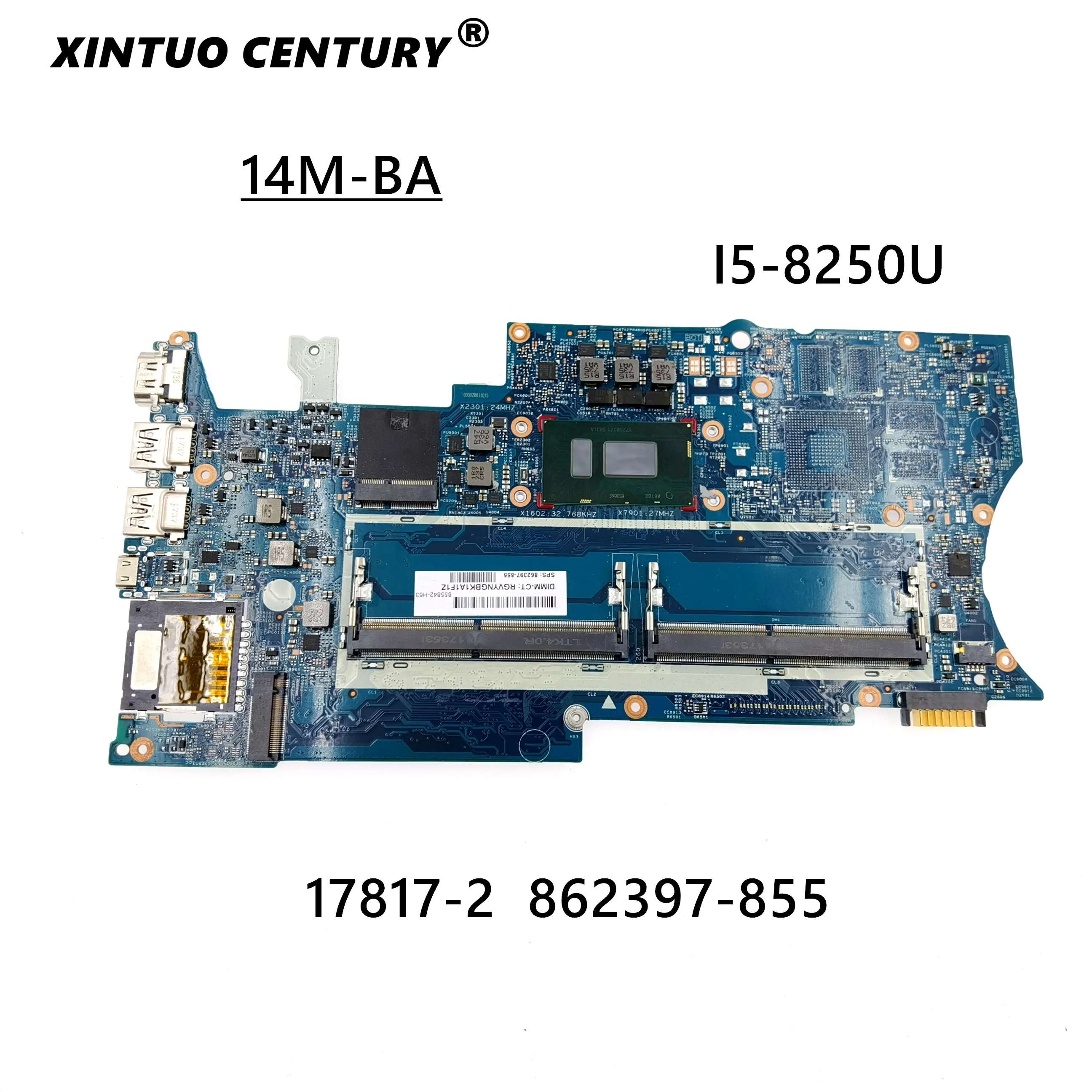Материнская плата для HP x360 14M-BA 862397-855 UMA 17817-2 448.0BZ10.0021 Вт/стандартная
Материнская плата для HP x360 14M-BA 862397-855 UMA 17817-2 448.0BZ10.0021 Вт/стандартная