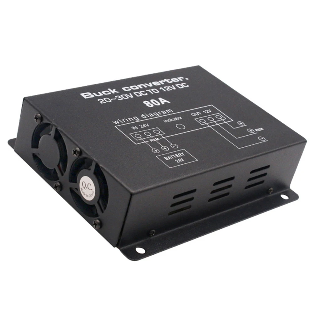 60A DC 24V To 12V Car Power Converter Electric Converter With Temperature Control For Golf Cart Club Car Truck Bus
60A DC 24V To 12V Car Power Converter Electric Converter With Temperature Control For Golf Cart Club Car Truck Bus