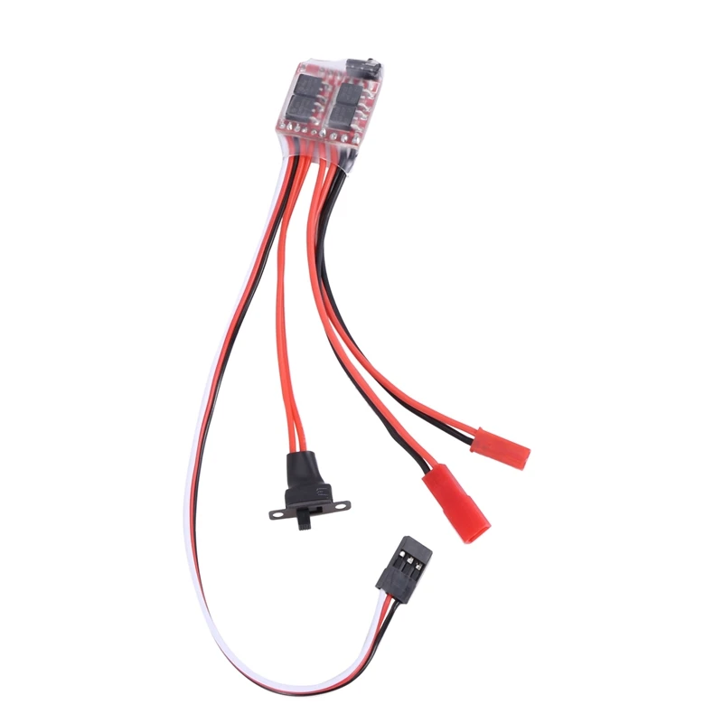 20A Bustophedon ESC щеточный контроллер скорости для радиоуправляемого автомобиля грузовика лодки
20A Bustophedon ESC щеточный контроллер скорости для радиоуправляемого автомобиля грузовика лодки