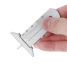 High quality 30mm Stainless Steel Tire Pattern Vernier Groove Depth Gauge Measurement Tool Tire Pattern Safety Ruler
High quality 30mm Stainless Steel Tire Pattern Vernier Groove Depth Gauge Measurement Tool Tire Pattern Safety Ruler