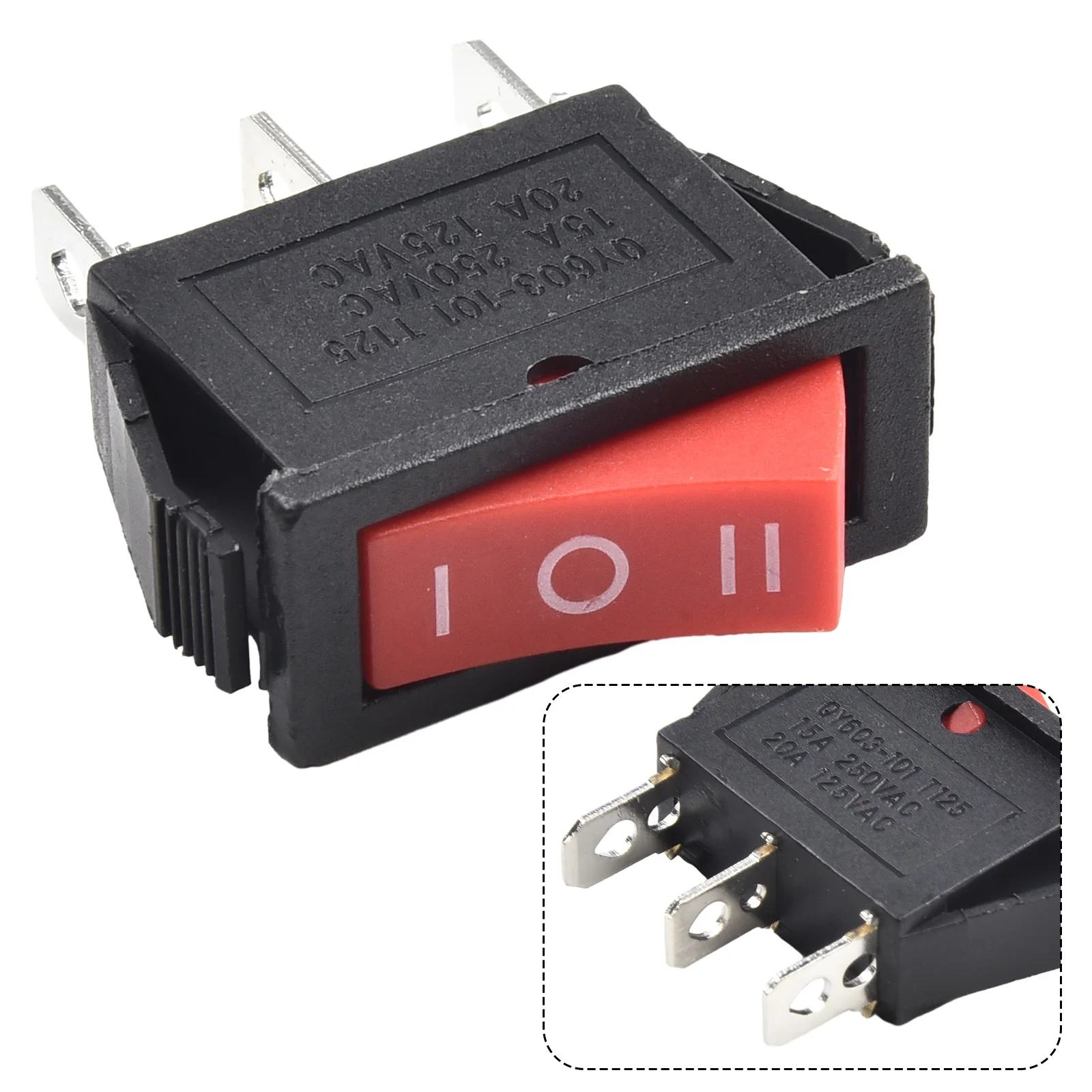 3 Pins Rocker Switch 30 X 11mm / 1.18\\\\\\\" X 0.43\\\\\\\" High Quality Part RED 10000 Uses 3 Pin Car Electrical Equipment
3 Pins Rocker Switch 30 X 11mm / 1.18\\\\\\\" X 0.43\\\\\\\" High Quality Part RED 10000 Uses 3 Pin Car Electrical Equipment