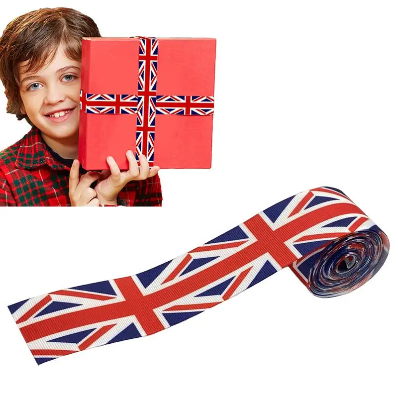 Union Jack Flag Ribbon United Kingdom British Flag Trimmings Braid DIY Ribbons Queen's Jubilee Parties Crafts for Festival Gift
Union Jack Flag Ribbon United Kingdom British Flag Trimmings Braid DIY Ribbons Queen's Jubilee Parties Crafts for Festival Gift
