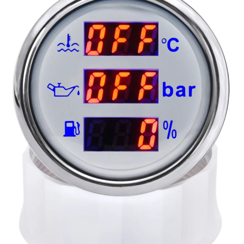Automotive modification universal three in one instrument water temperature gauge oil pressure speed oil level excavator 
Automotive modification universal three in one instrument water temperature gauge oil pressure speed oil level excavator