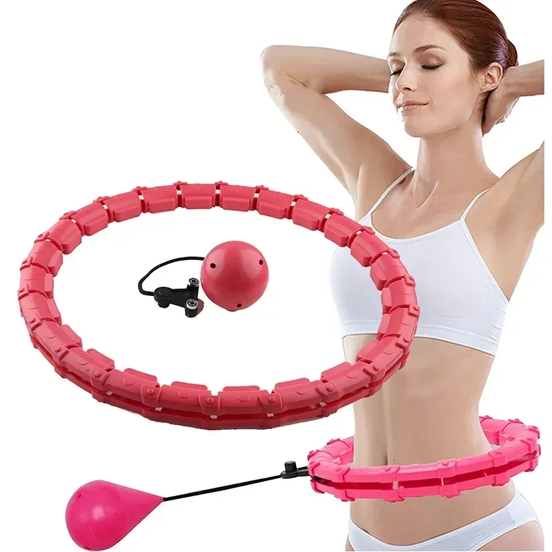 

Equipment Fitness Sport Training Adjustable Gym Exercise Home Abdominal Hoops Waist Massage Weight Loss Thin Detachable