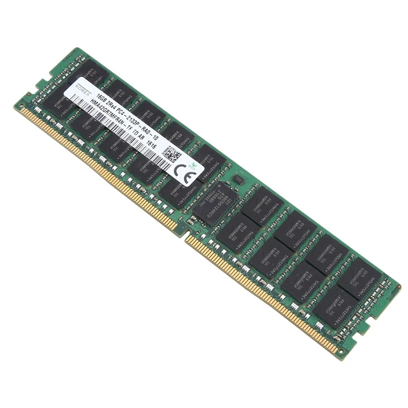 

Для SK Hynix 16GB DDR4 сервер, оперативная память для компьютера 2133Mhz PC4-17000 288PIN 2Rx4 RECC оперативная Память RAM 1,2 V ECC REG RAM