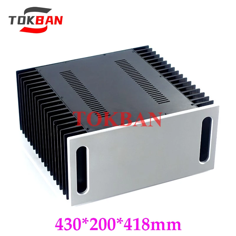 Tokban Audio 4320A 430*200*418mm Aluminium Class A Power Amplifier Chassis Enclosure DIy Amp Case Shell
Tokban Audio 4320A 430*200*418mm Aluminium Class A Power Amplifier Chassis Enclosure DIy Amp Case Shell