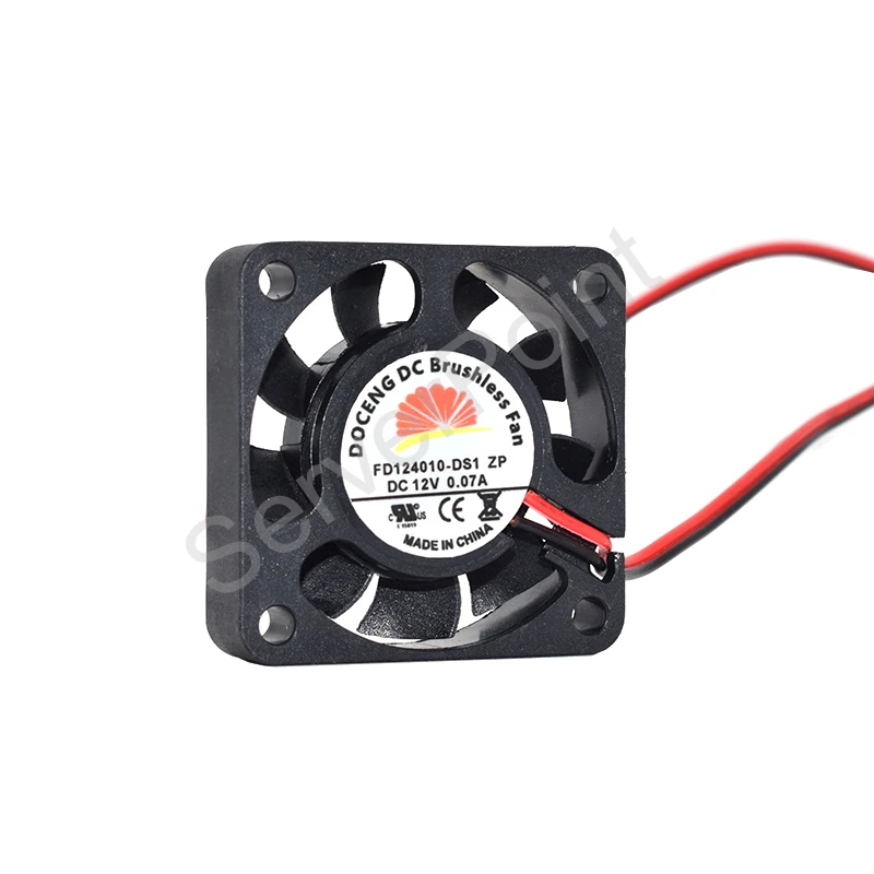 

New For FD124010-DS1 ZP DC12V 0.07A 4010 4CM 40MM 40X40X10MM 2pin Cooling Fan