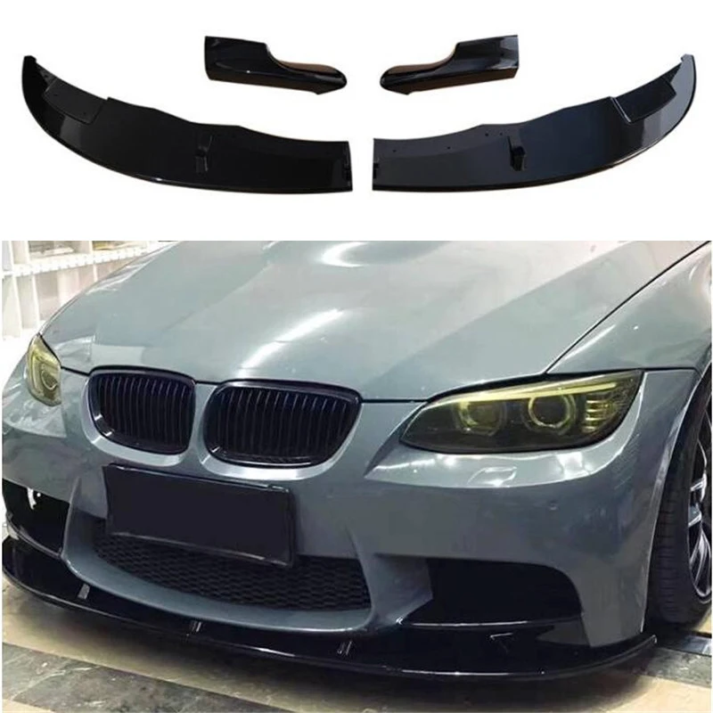 For 3PCS BMW M3 E90 E92 E93 Front Bumper Diffuser Lip Splitter Anti - Collision Decorative Black Accessories Refit 2007-2013
For 3PCS BMW M3 E90 E92 E93 Front Bumper Diffuser Lip Splitter Anti - Collision Decorative Black Accessories Refit 2007-2013