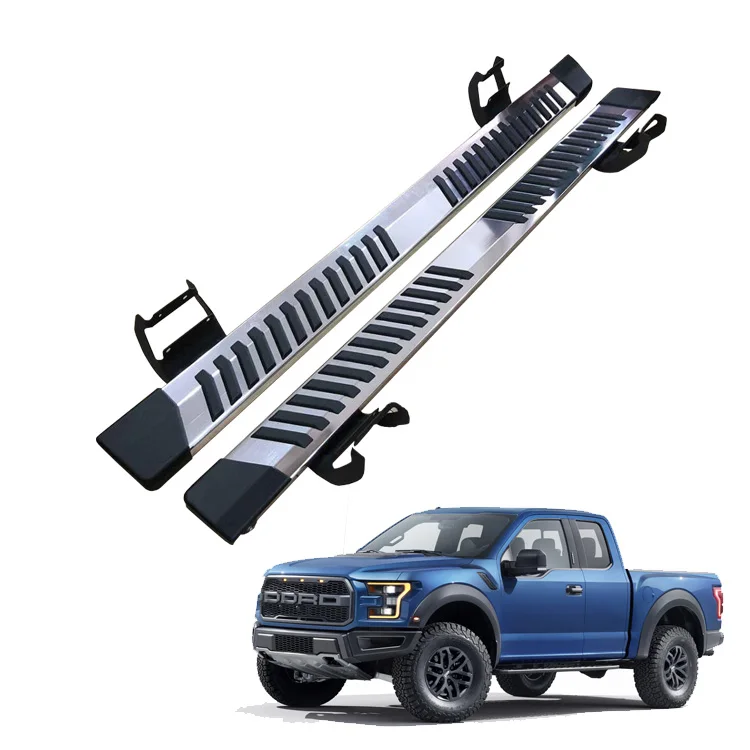 

Aluminium 2015-2020 Running Board Nerf Bar for F150 Side Step Pickup Truck Offroad 4x4 Accessories