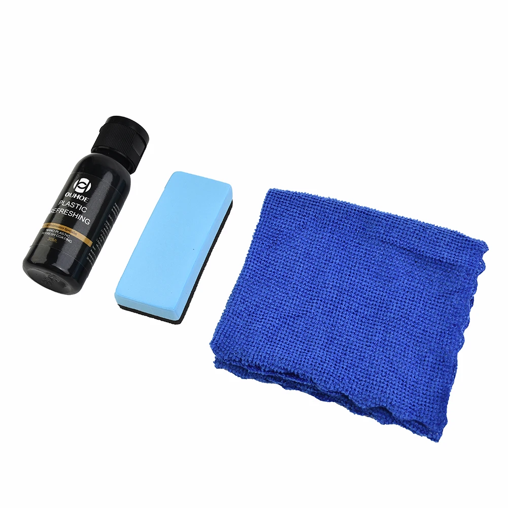Repair Fluid Refurbish Agent Car Exterior Restorer For Plastic Parts Refurbish 30ML/50ML Universal Automotive Care Parts
Repair Fluid Refurbish Agent Car Exterior Restorer For Plastic Parts Refurbish 30ML/50ML Universal Automotive Care Parts